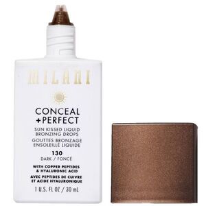 🦋 Milani Conceal + Perfect Bronzing Drops 130 Dark New FullSz